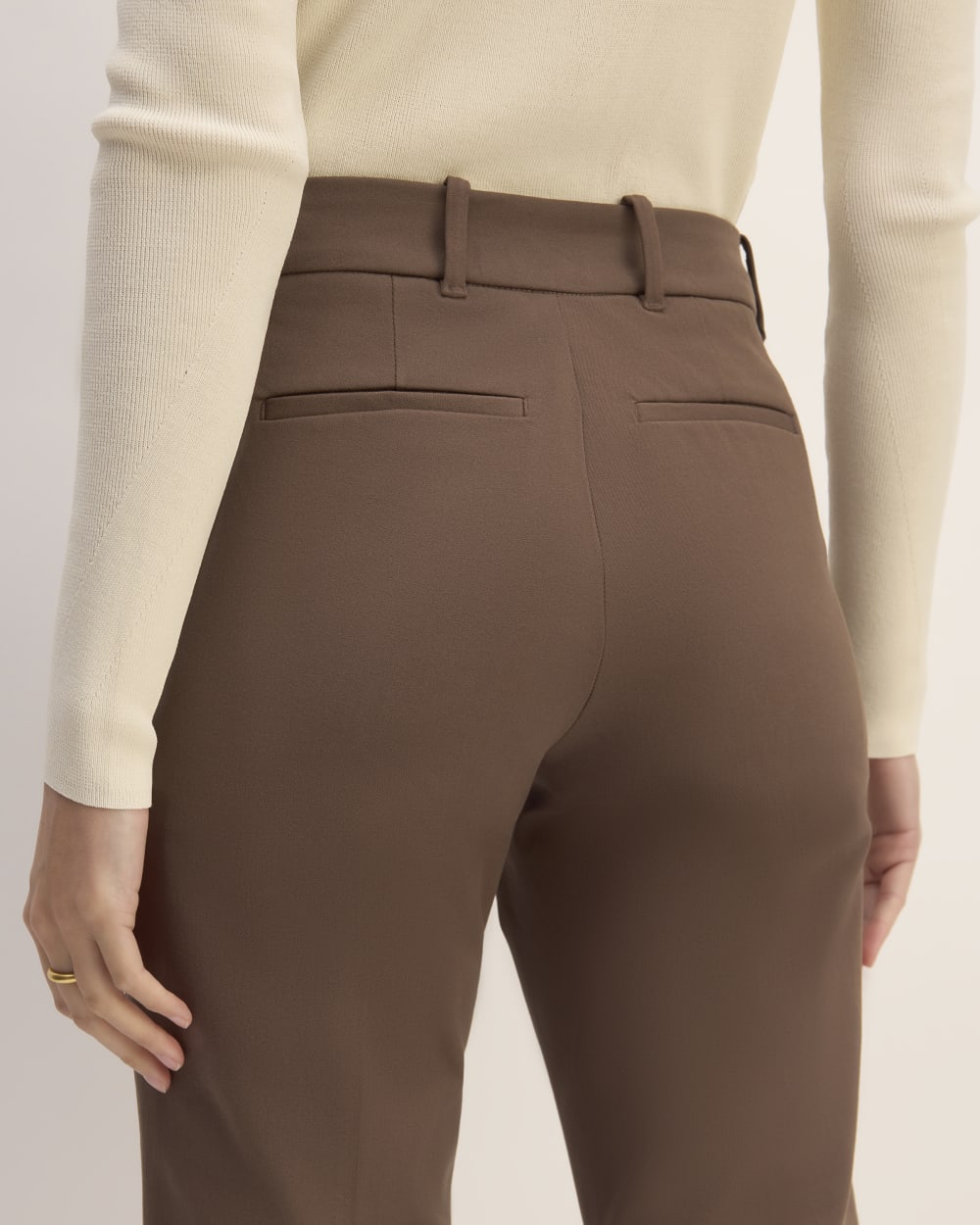 The Bi-Stretch Flare Pant | Cocoa