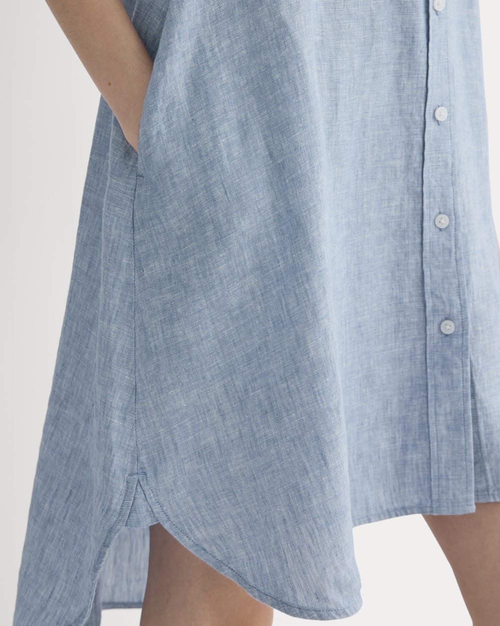 The Daytripper Dress in Linen | Chambray