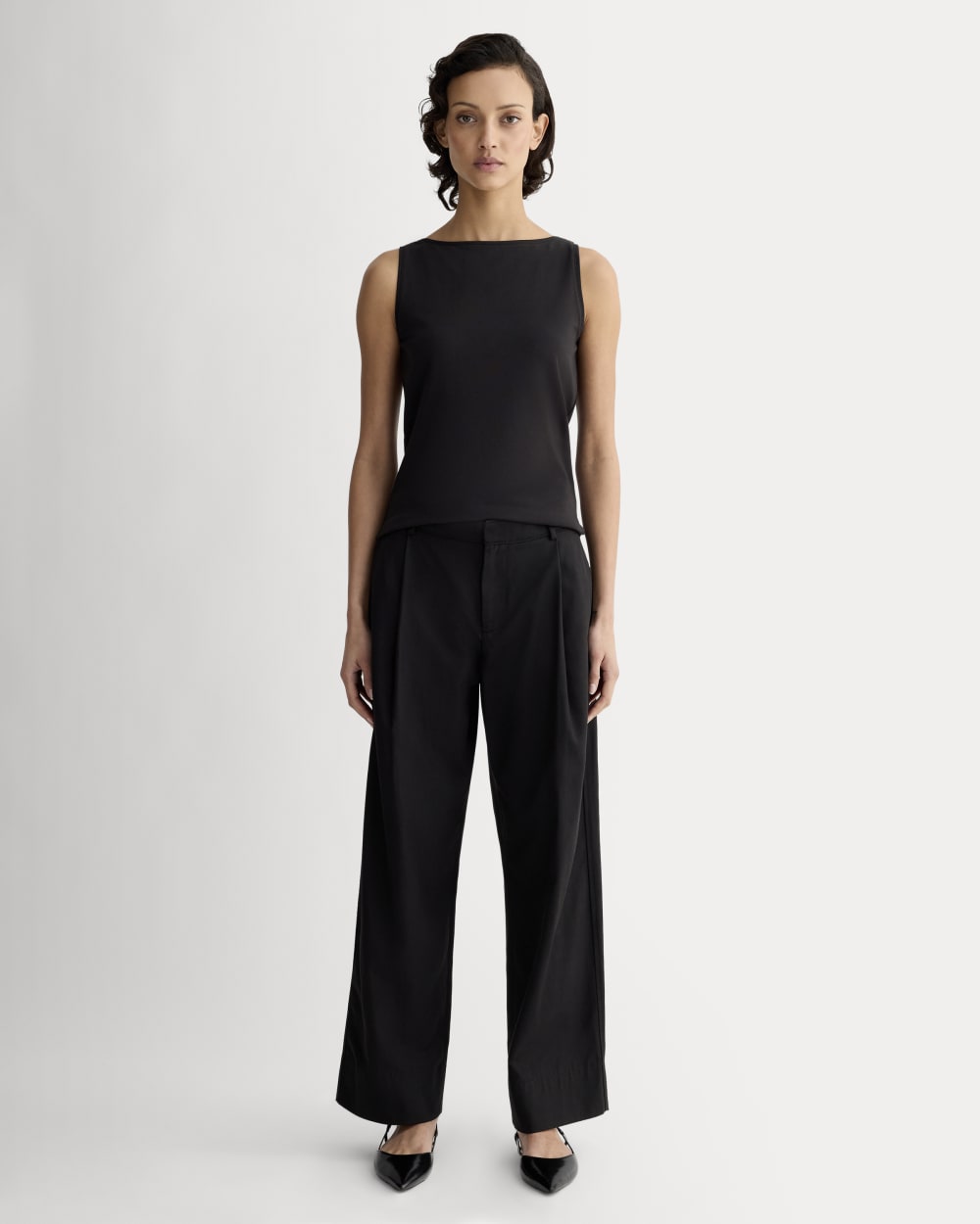 The Form Boatneck Tank | Black