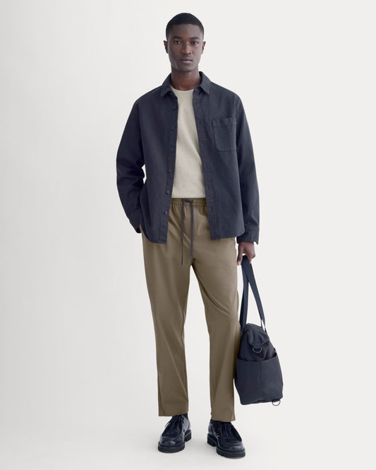 Transit Recycled Nylon Jogger | Deep Taupe