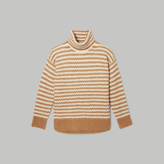 The Cloud Turtleneck | Ginger Root / Oat