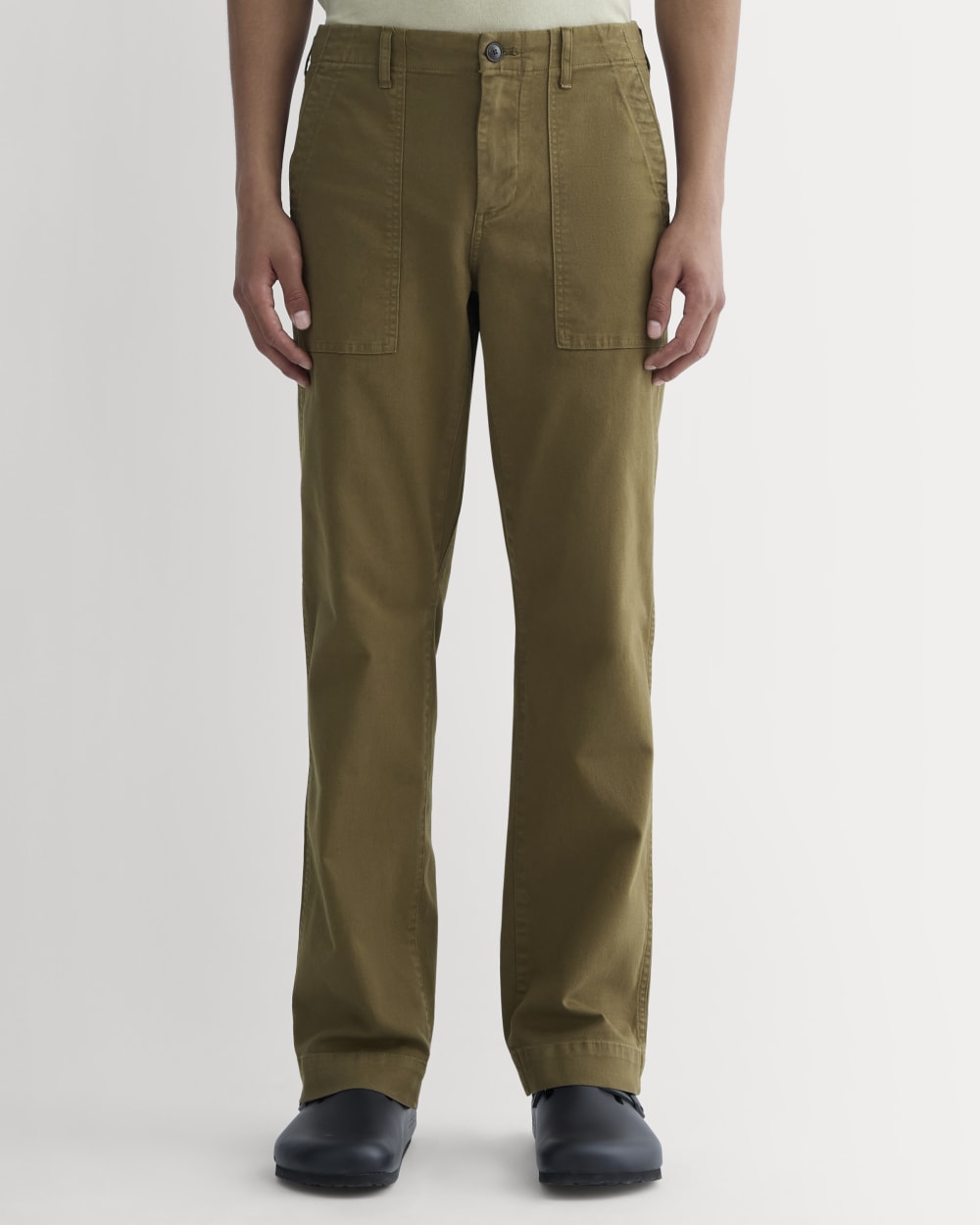 The Canvas Relaxed Pant | Olive