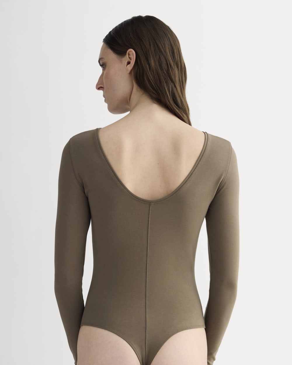 The Form Ballet Bodysuit | Deep Taupe
