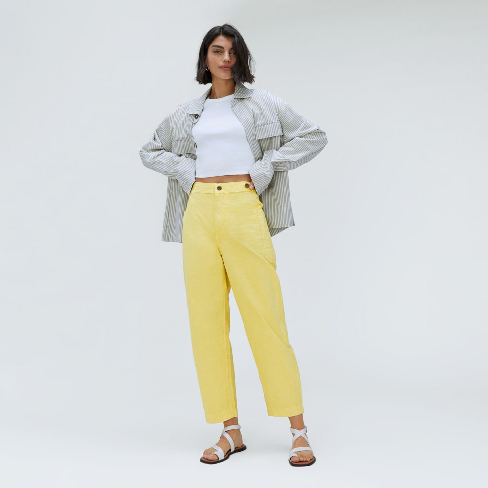 The Fatigue Barrel Pant | Lemon