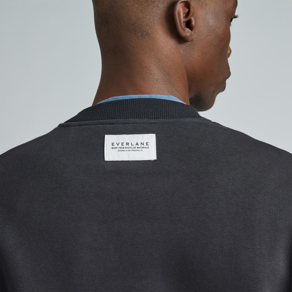 The ReTrack Crewneck Sweatshirt | Black