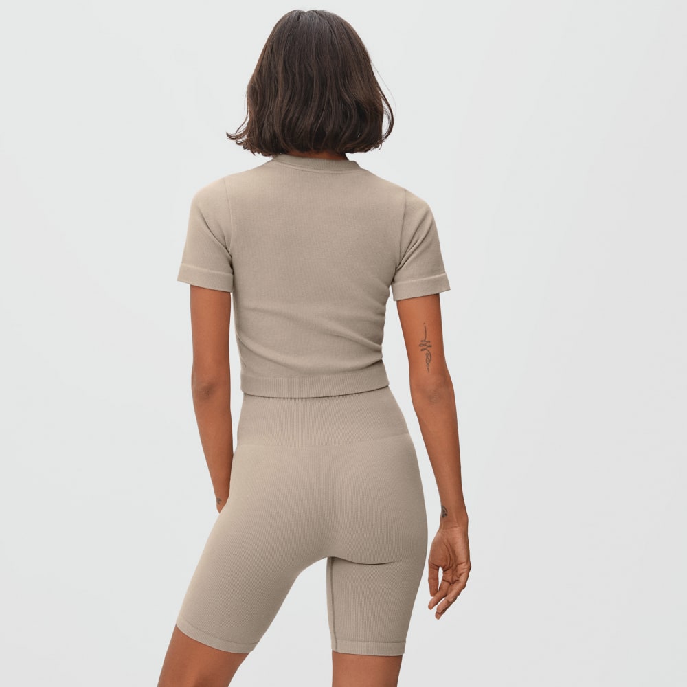 The Seamless Tee | Burnt Sugar