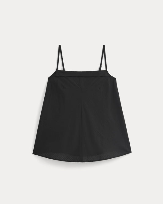 The Flowy Gauze Cami | Black