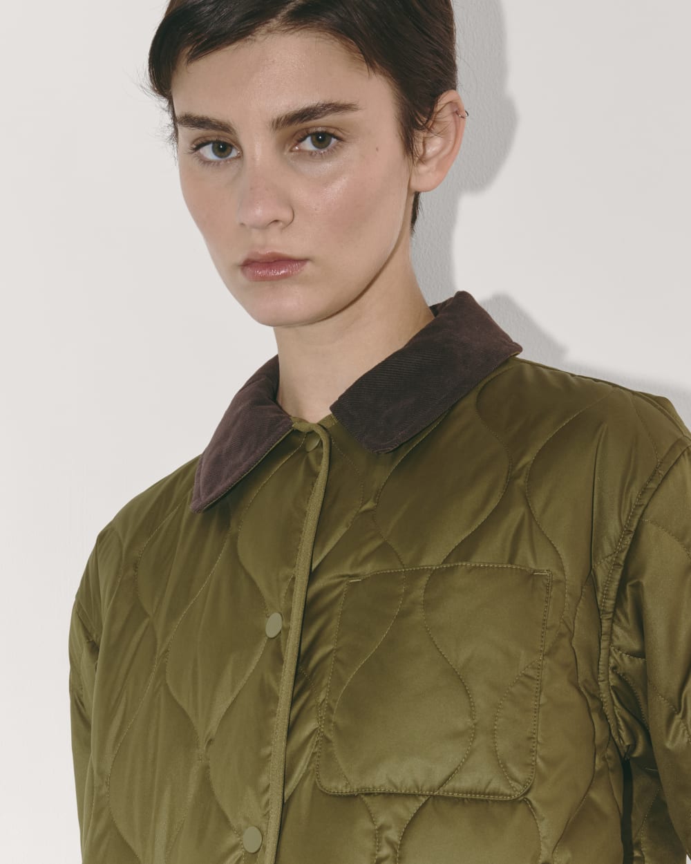 The Quilted Ranch Jacket | Olive