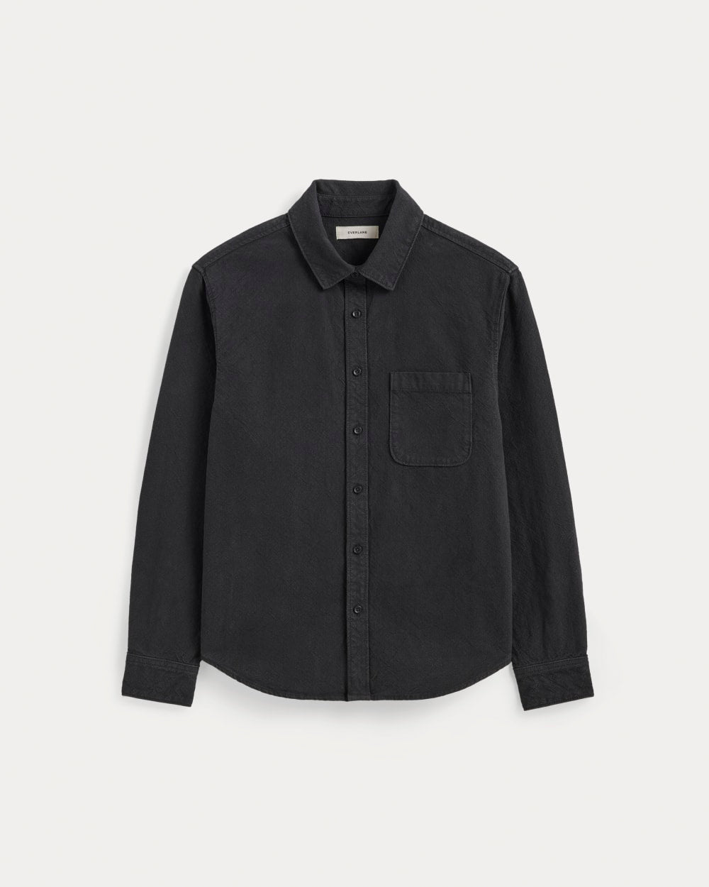 The Canvas Organic Cotton Overshirt | Black