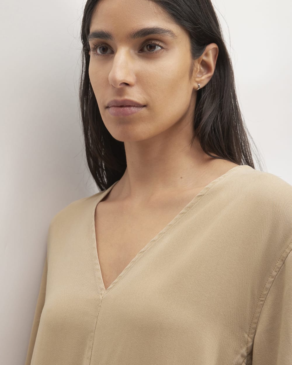 The TENCEL™ Puff-Sleeve Dress | Cornstalk