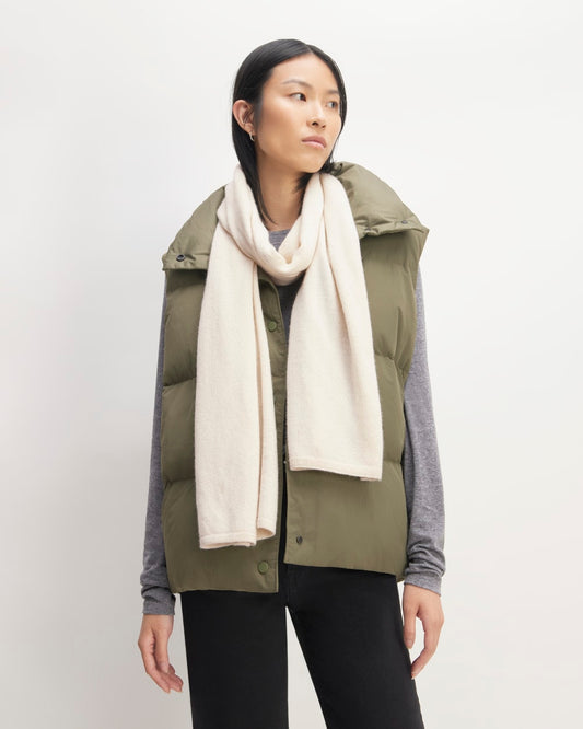 The ReCashmere Scarf | Bone
