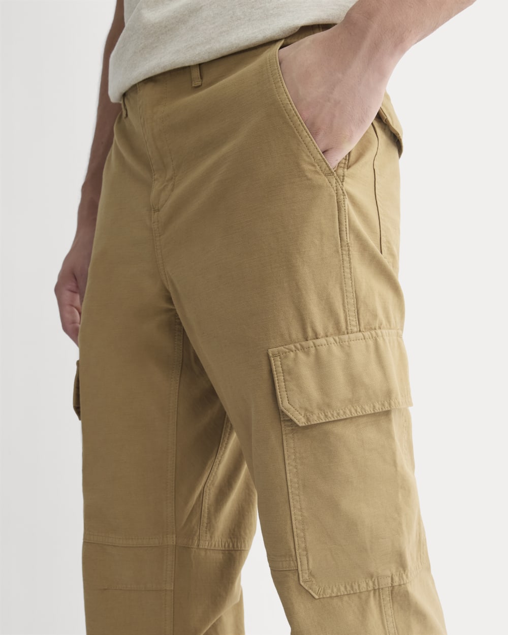 Relaxed Cargo Pant | Aged Brass