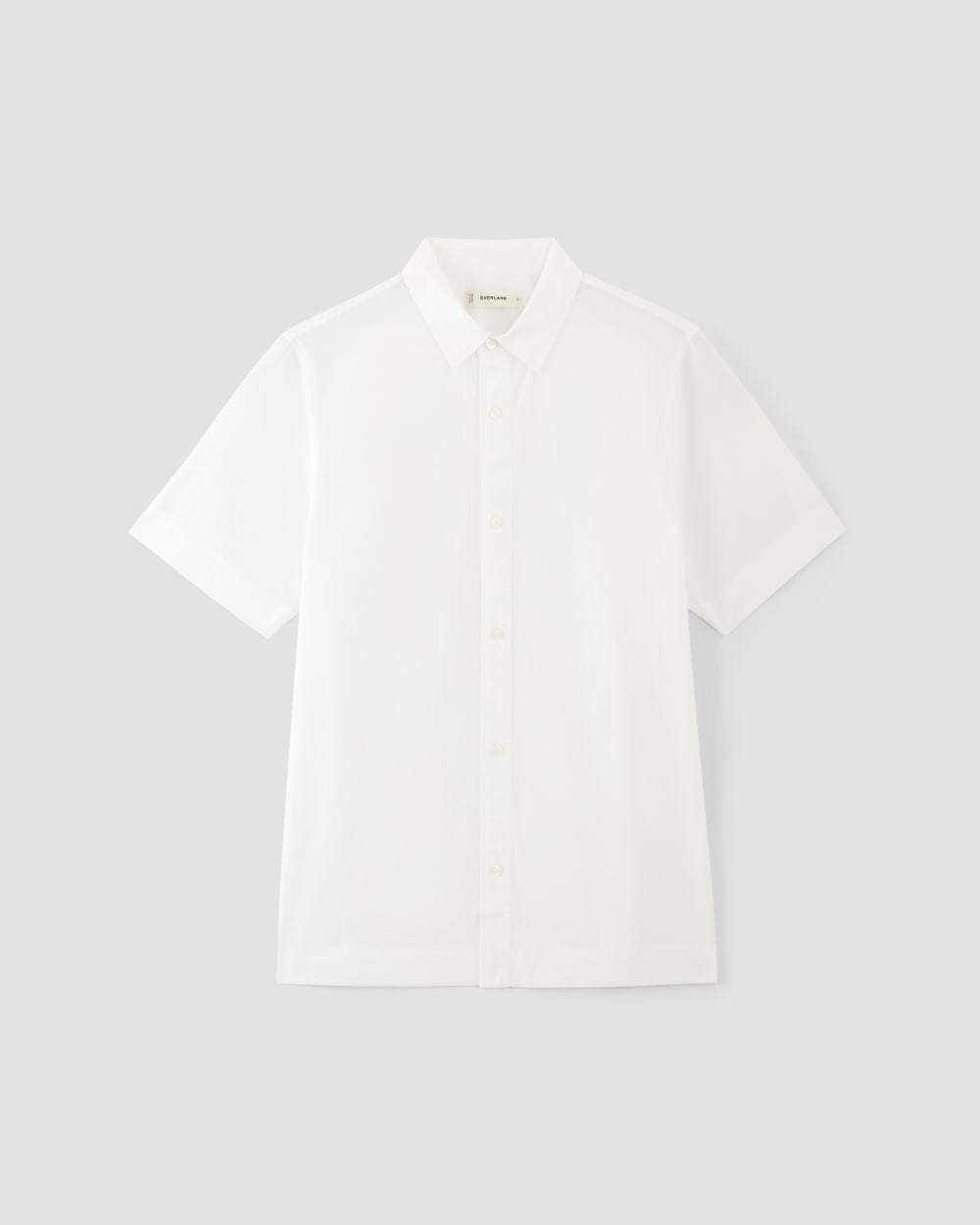 The Supima® Short-Sleeve Poplin Shirt | White