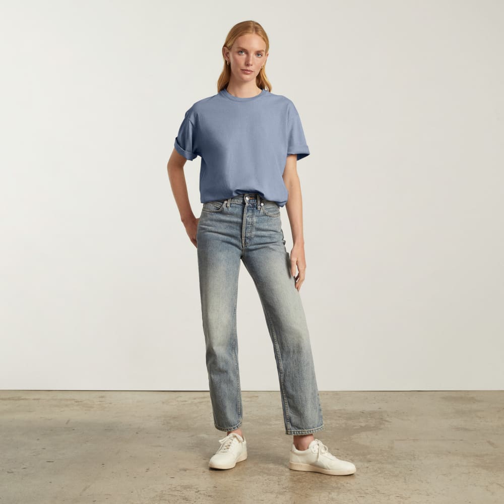 The Everyone Premium Weight Tee | Blue Slate