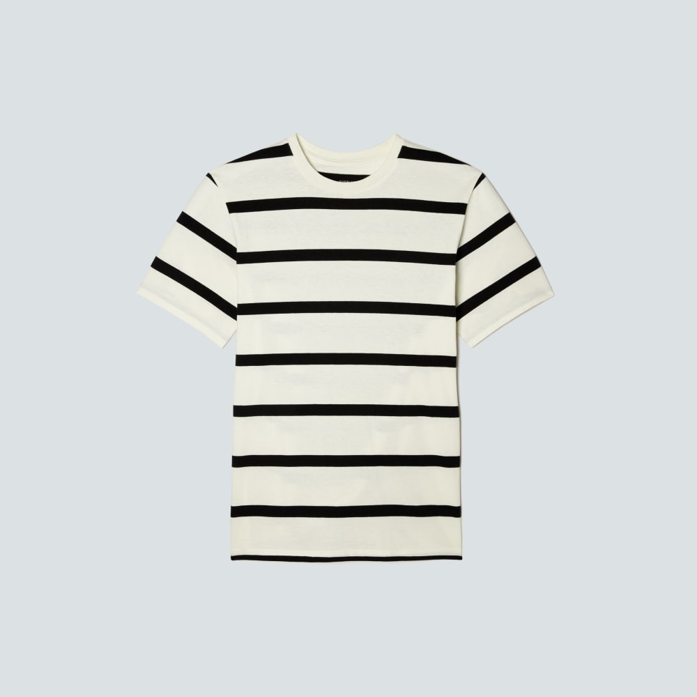 The Premium-Weight Crew | Uniform | Black / Canvas