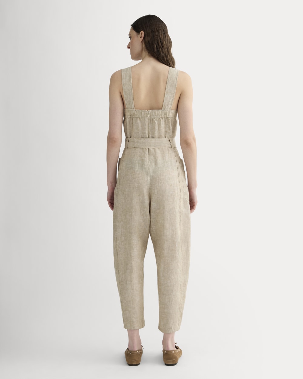 The Utility Coverall in Linen | Cornstalk Chambray
