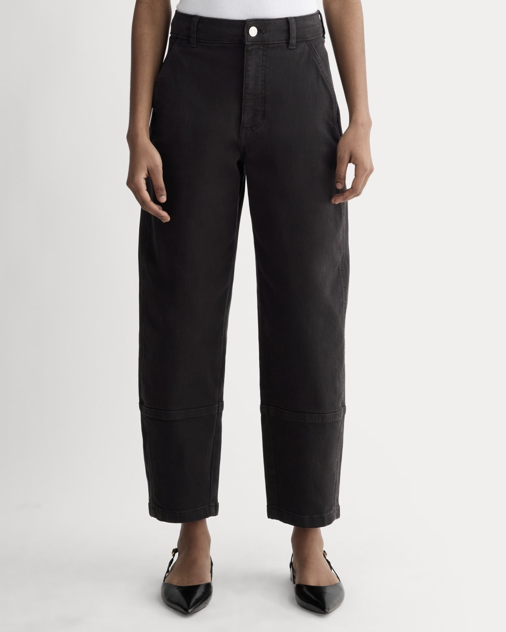 The Utility Barrel Pant | Black | Tall