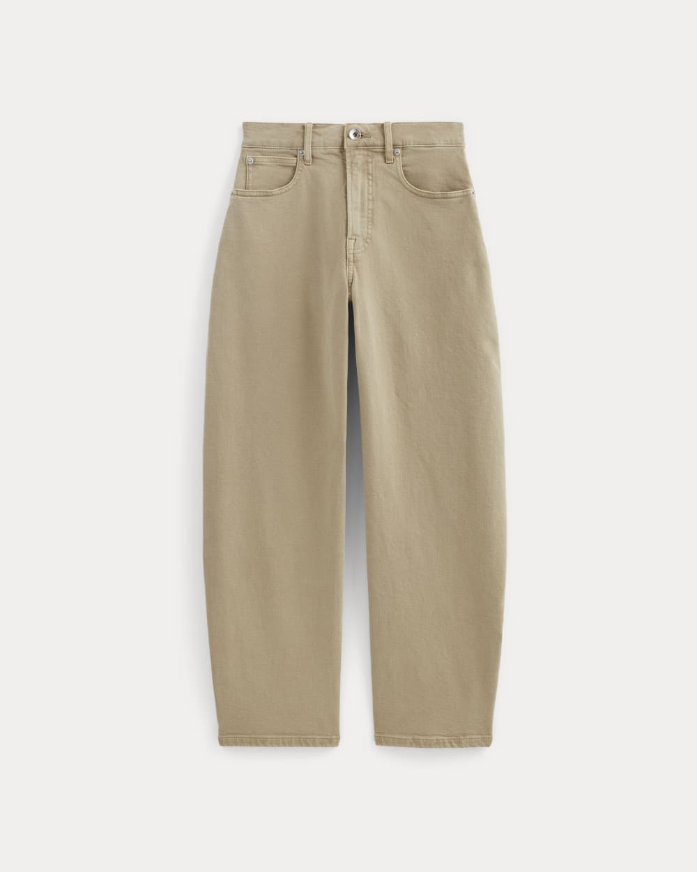 The Way-High® Curve Jean | Garment-Dyed Tan | 27 Inseam