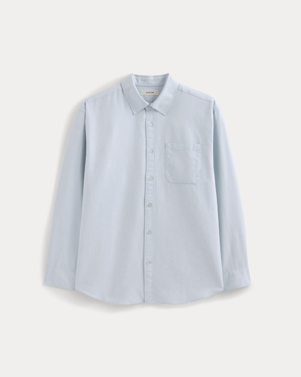 Oversized Oxford Shirt | Light Blue