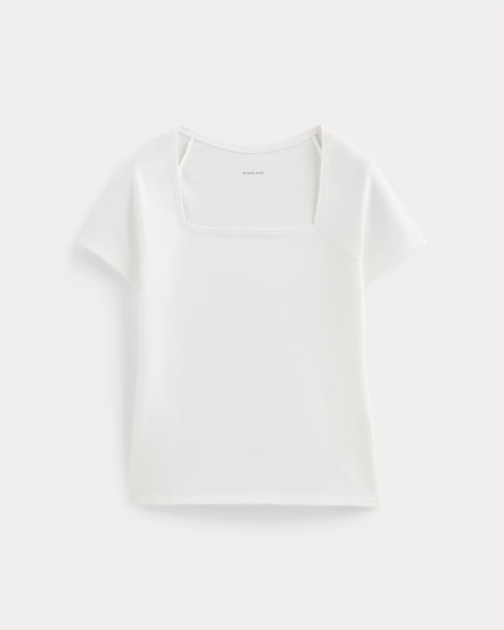 The Form Square-Neck Top | White