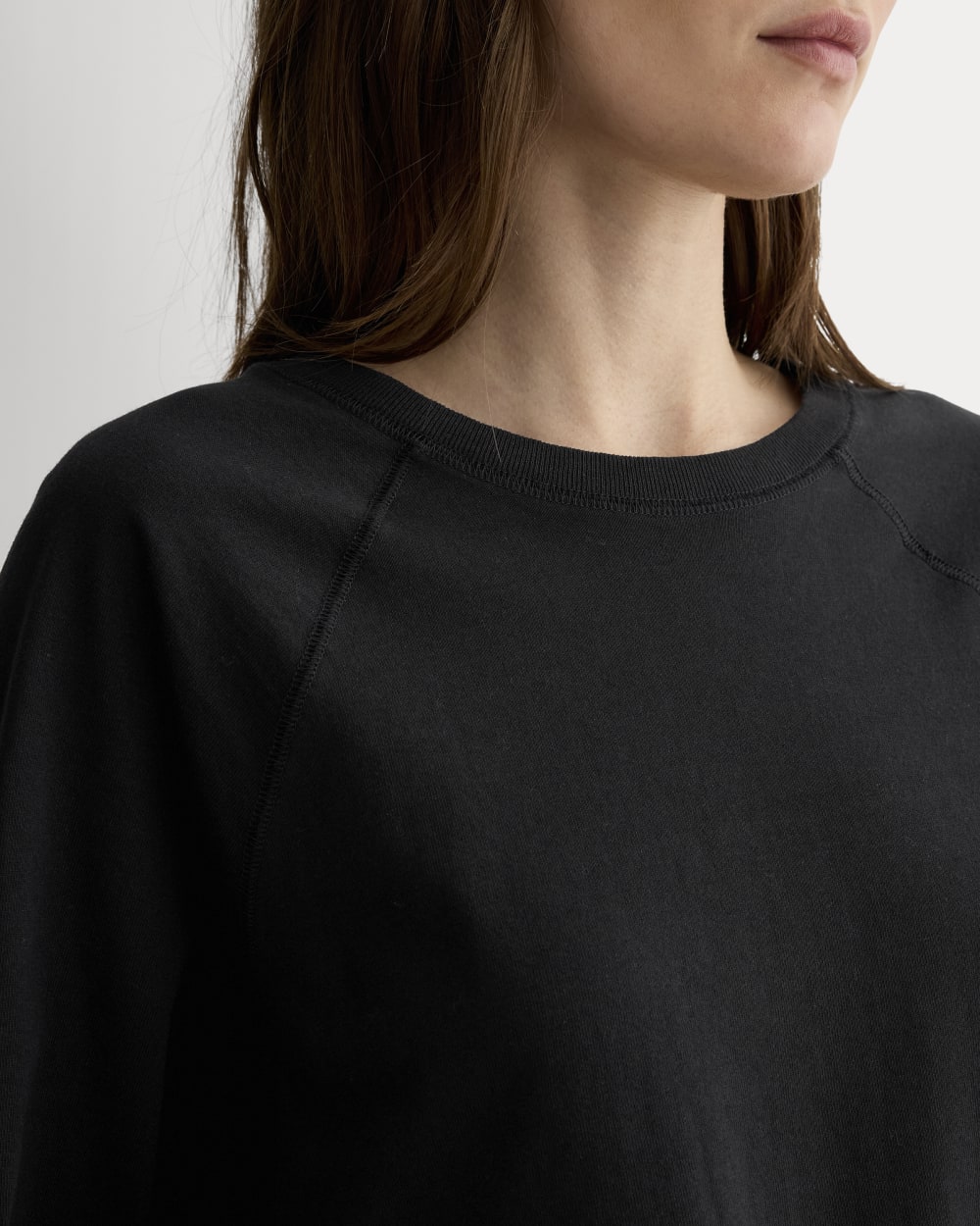 The Off-Duty Long-Sleeve Tee | Black