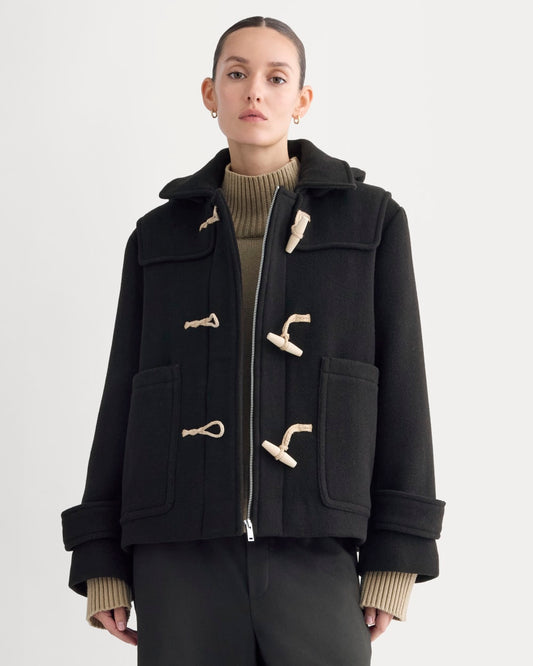 The ReWool Duffle Coat | Black
