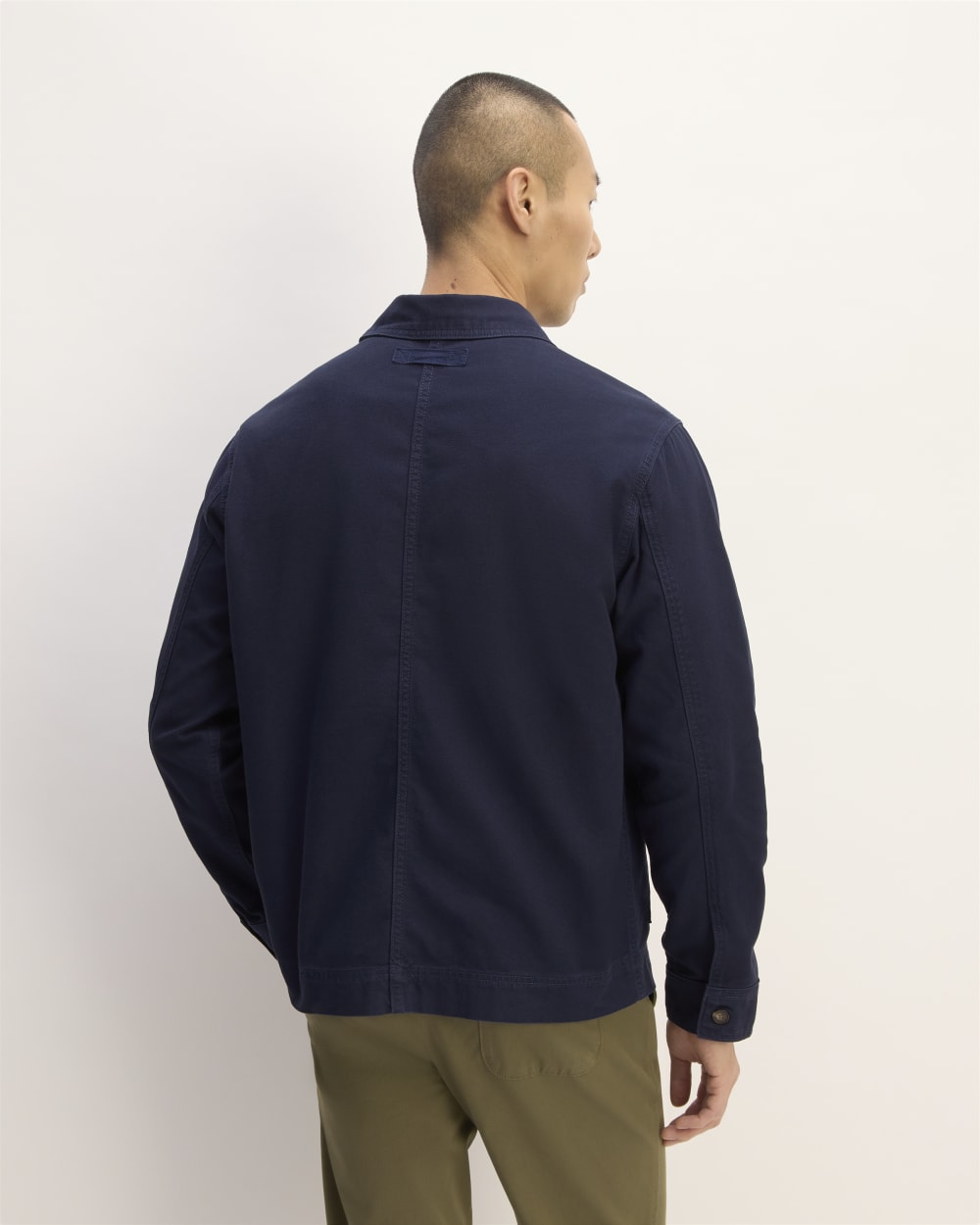 The Organic Cotton Chore Jacket | Navy