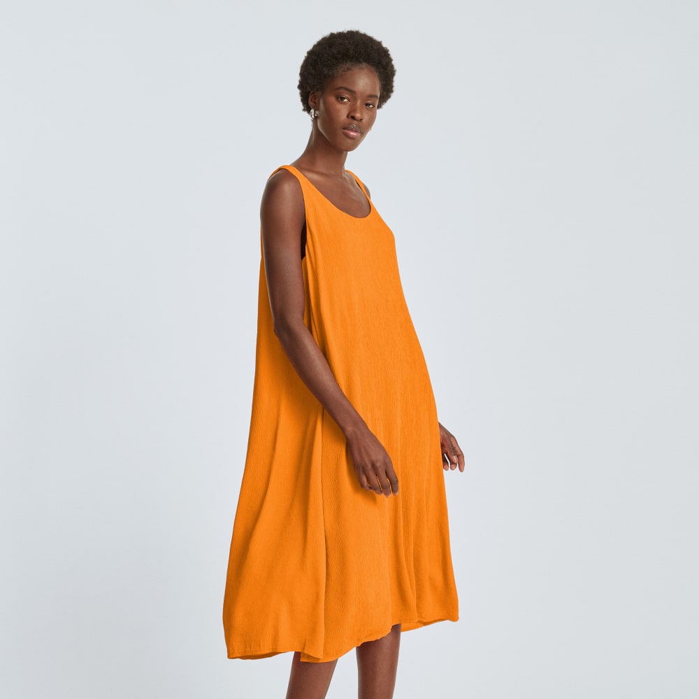The Naia™ Ripple Tank Dress | Turmeric