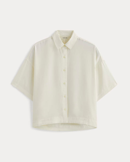 The Short-Sleeve Square Shirt in Butterlite | Bone