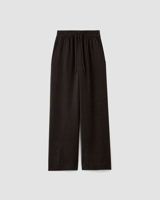 The Wide-Leg Pant in Butterlite | Black
