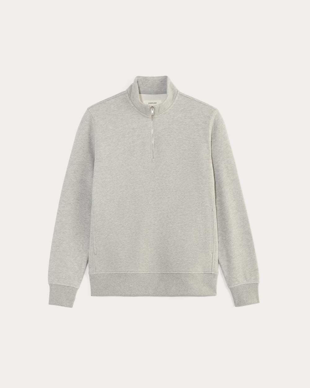 The Off-Duty Terry Quarter-Zip |  Heathered Grey