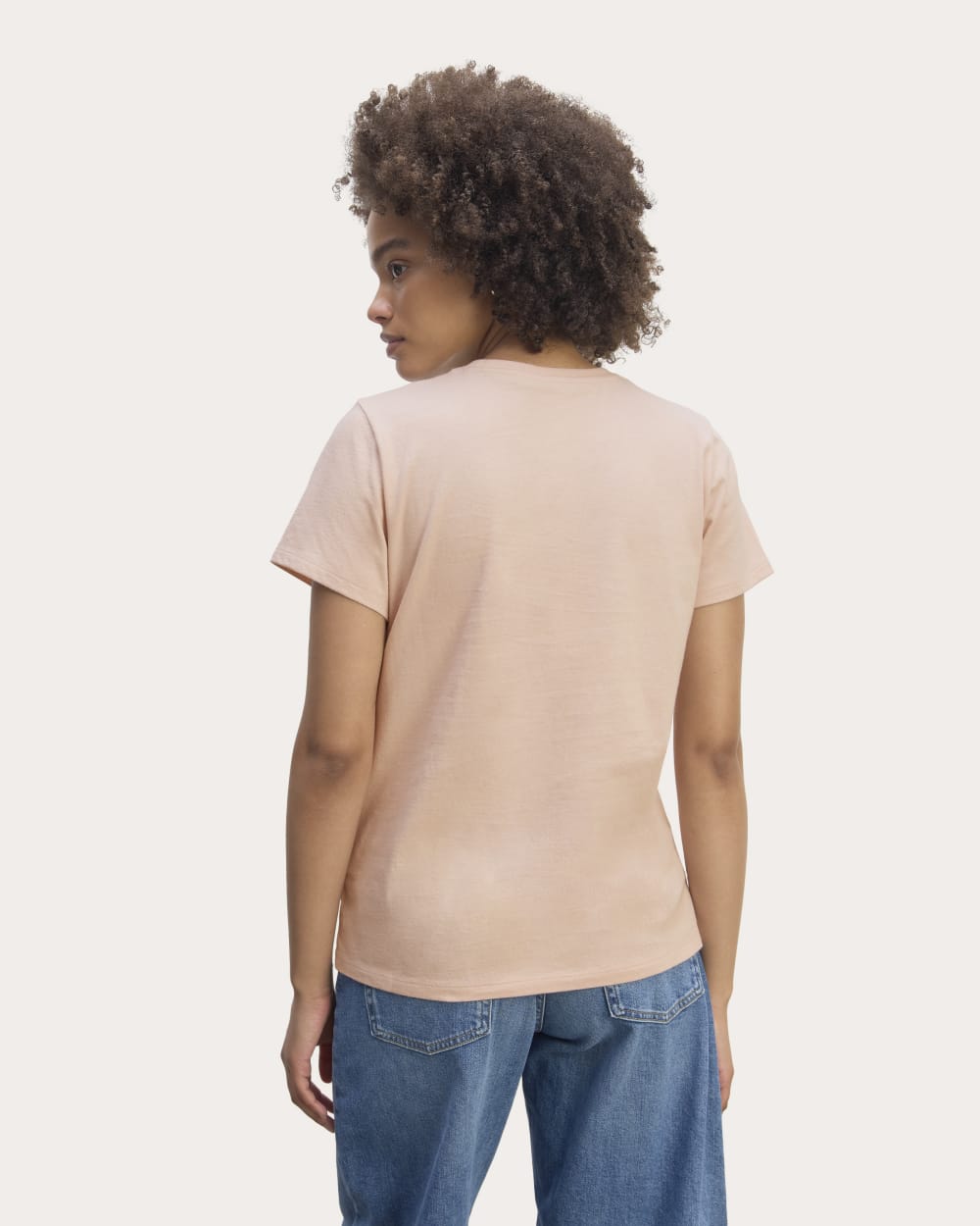 The Slim Crew in Essential Cotton | Rose Smoke