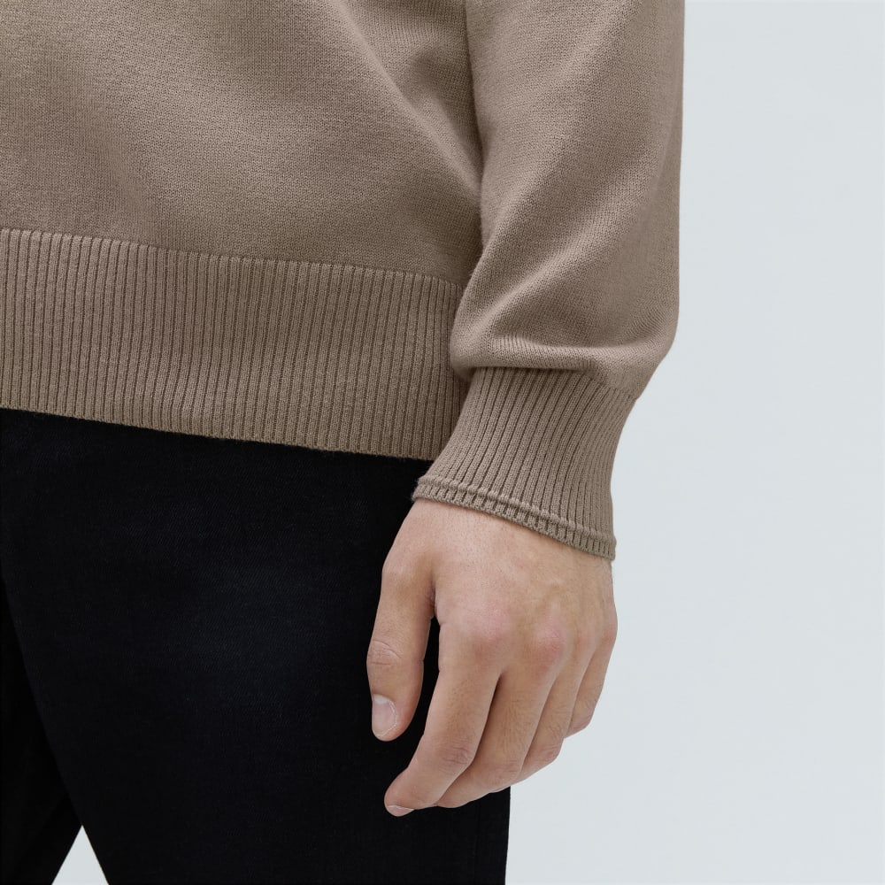 The No-Sweat Sweater | Uniform | Taupe Grey