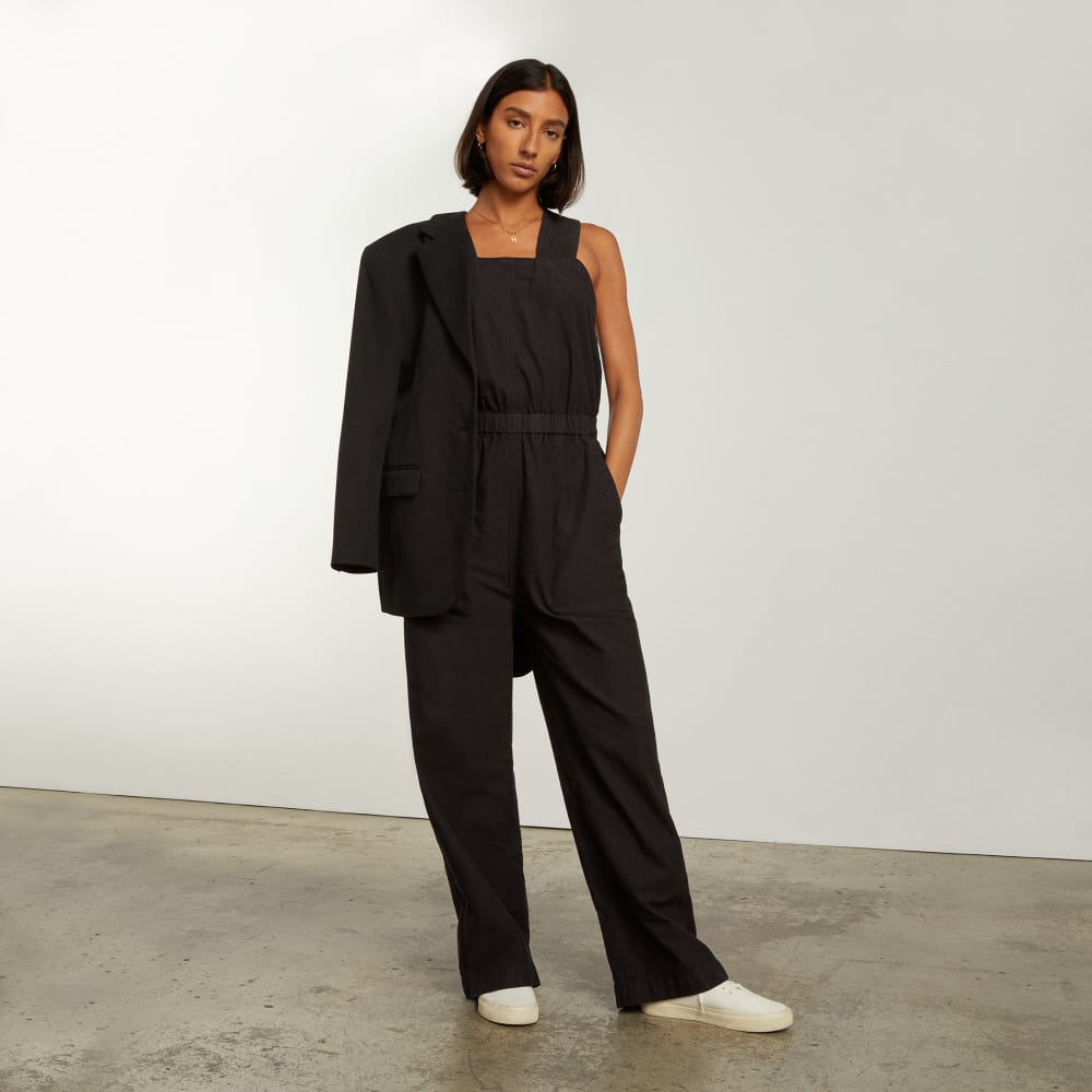 The Fatigue Apron Jumpsuit | Black