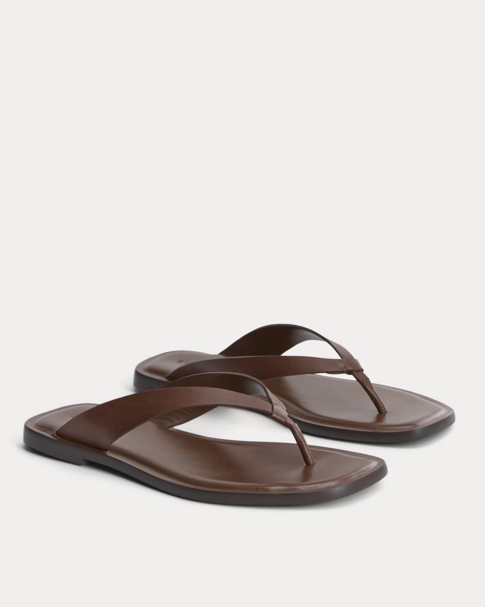 The Leather Flip Flop | Rum