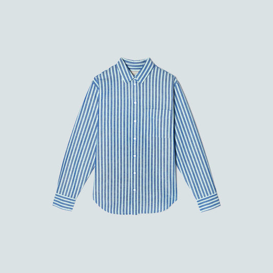 The Must-Have Oxford Shirt | Lapis Blue / Bright Jade / Optic White