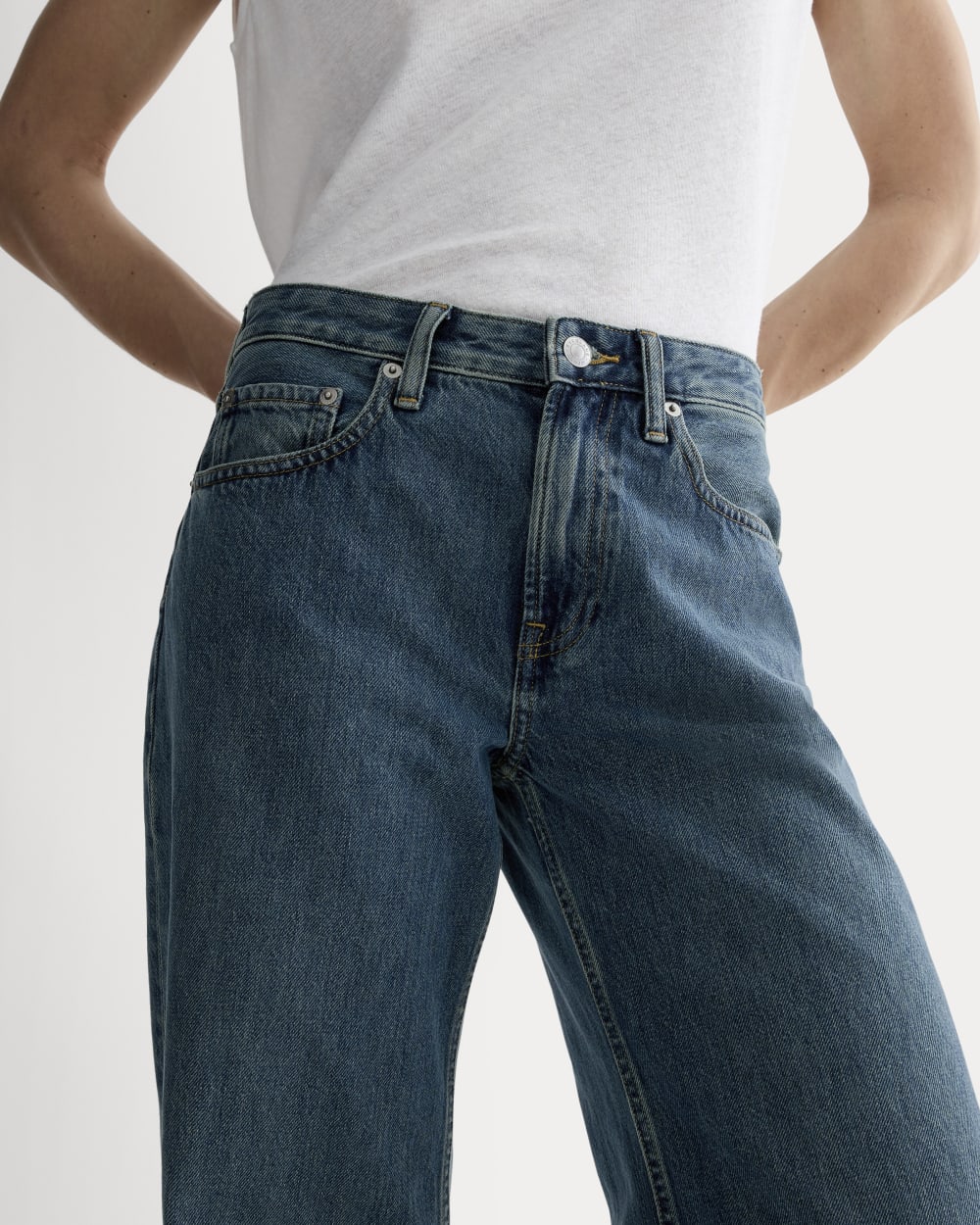 The Mid-Way Jean | Whisper Blue
