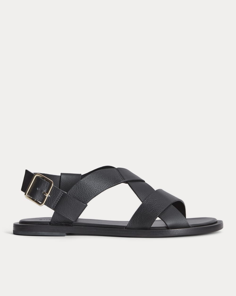 The City Strap Sandal |  Black