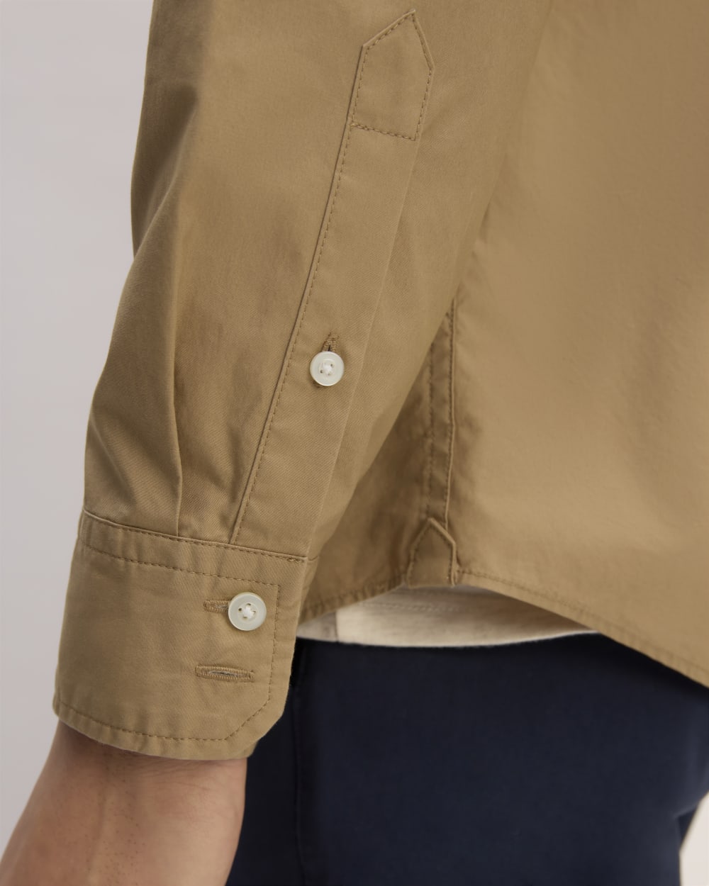The Supima® Poplin Shirt | Tiger's Eye