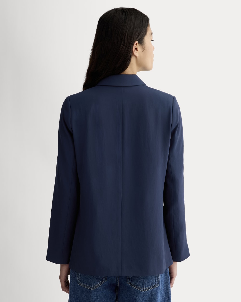 The Drapey Blazer | Navy
