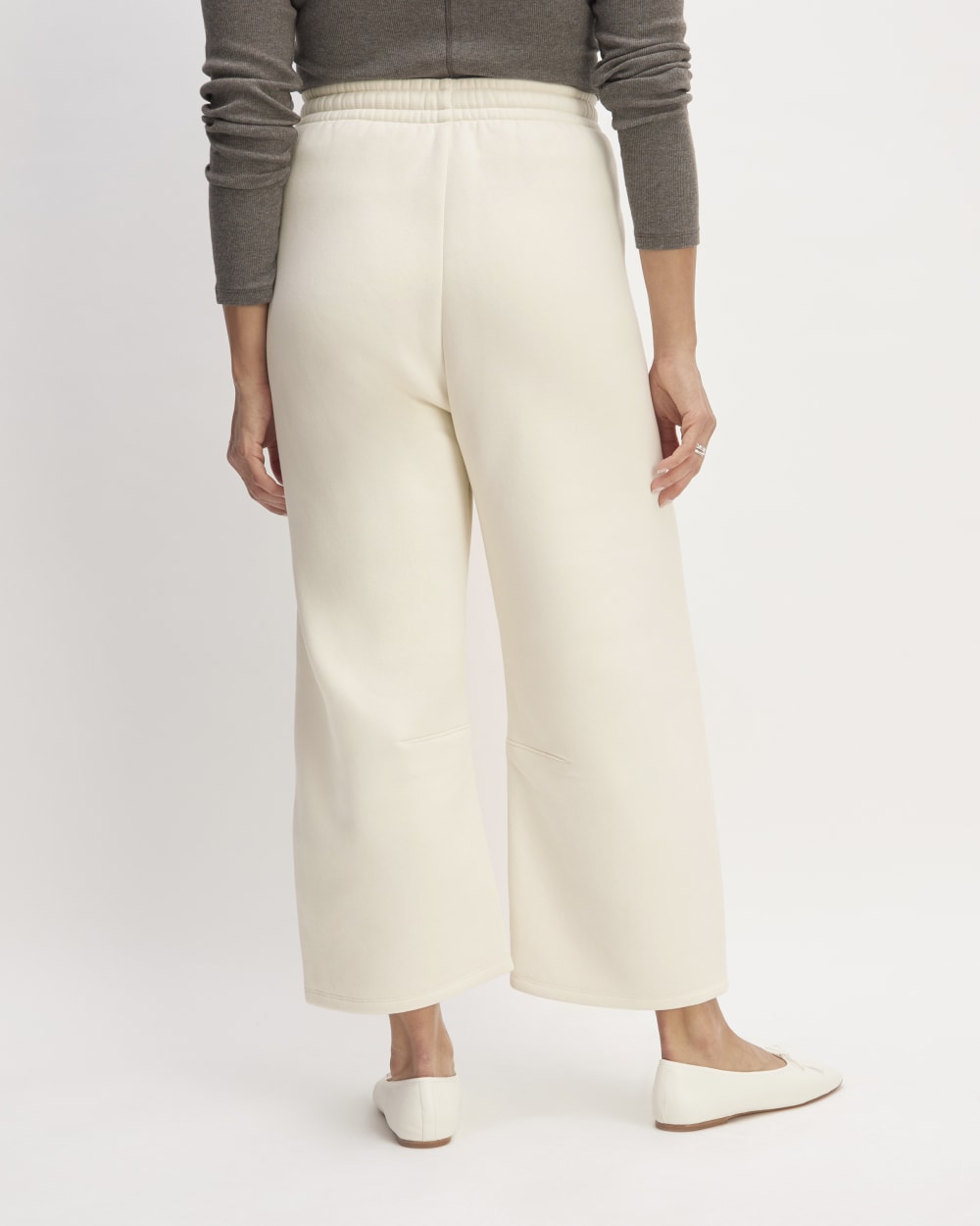 The ReTrack Barrel Sweatpant | Bone