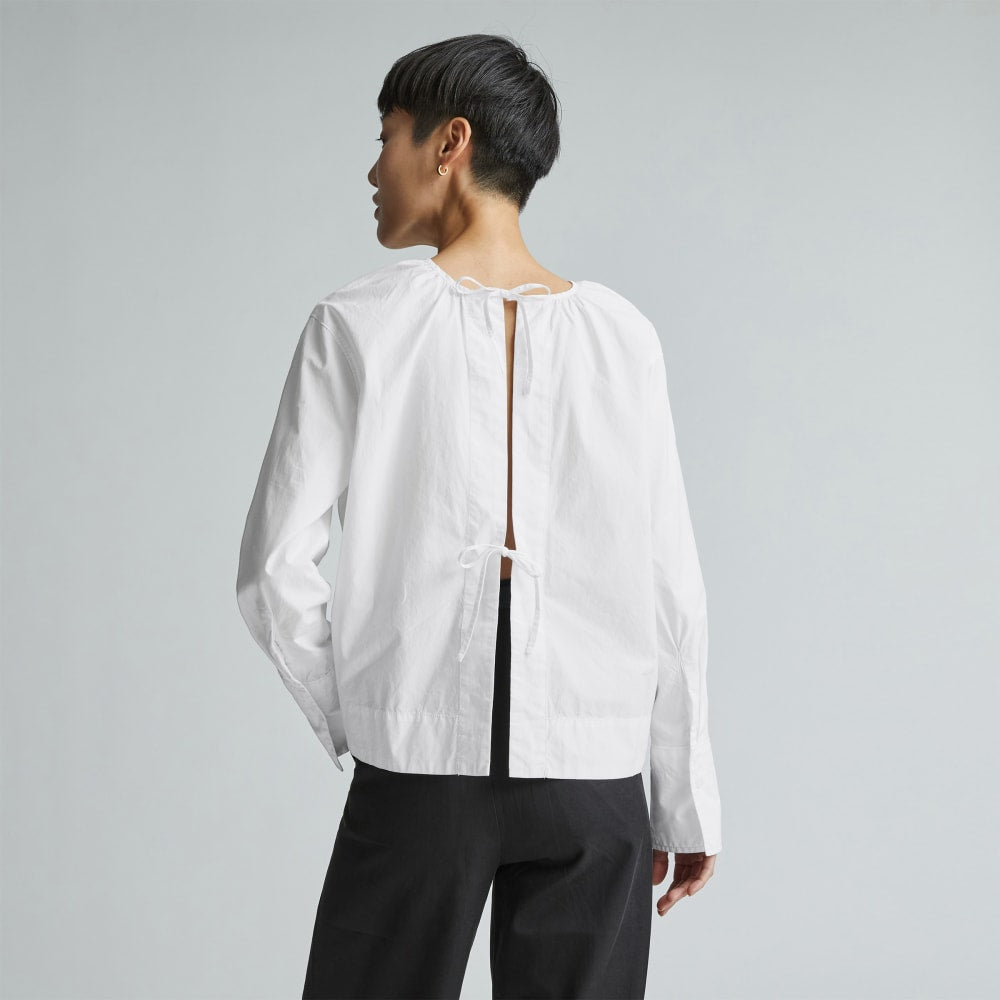 The Poplin Breeze Shirt | White
