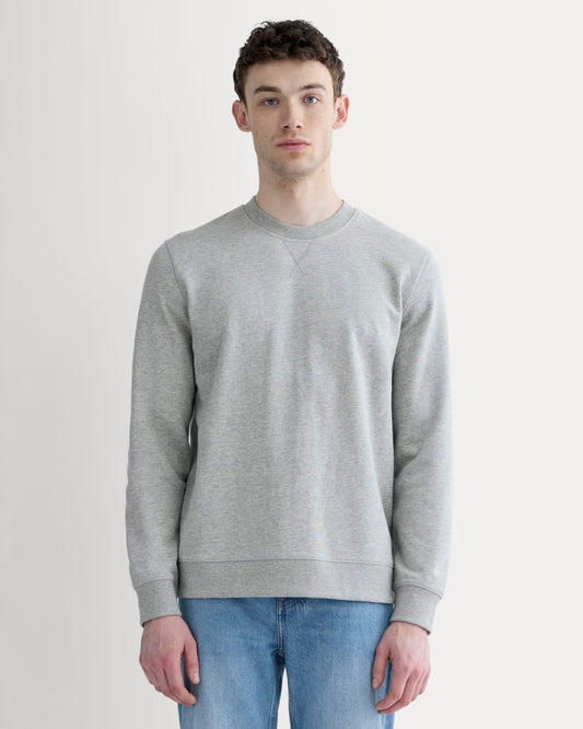 The Off-Duty Terry Crew | Heathered Grey