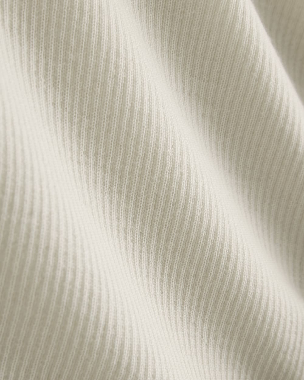 The Cropped Crew Top in Ultrafine Merino | Parchment