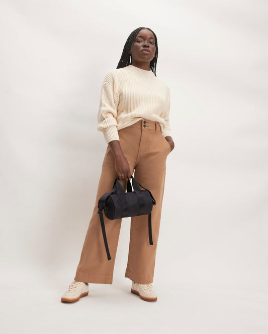 The Recycled Nylon Crossbody | Black