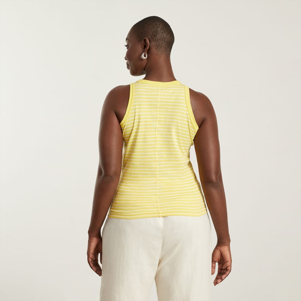 The Tank in Essential Cotton | Acacia / Tan