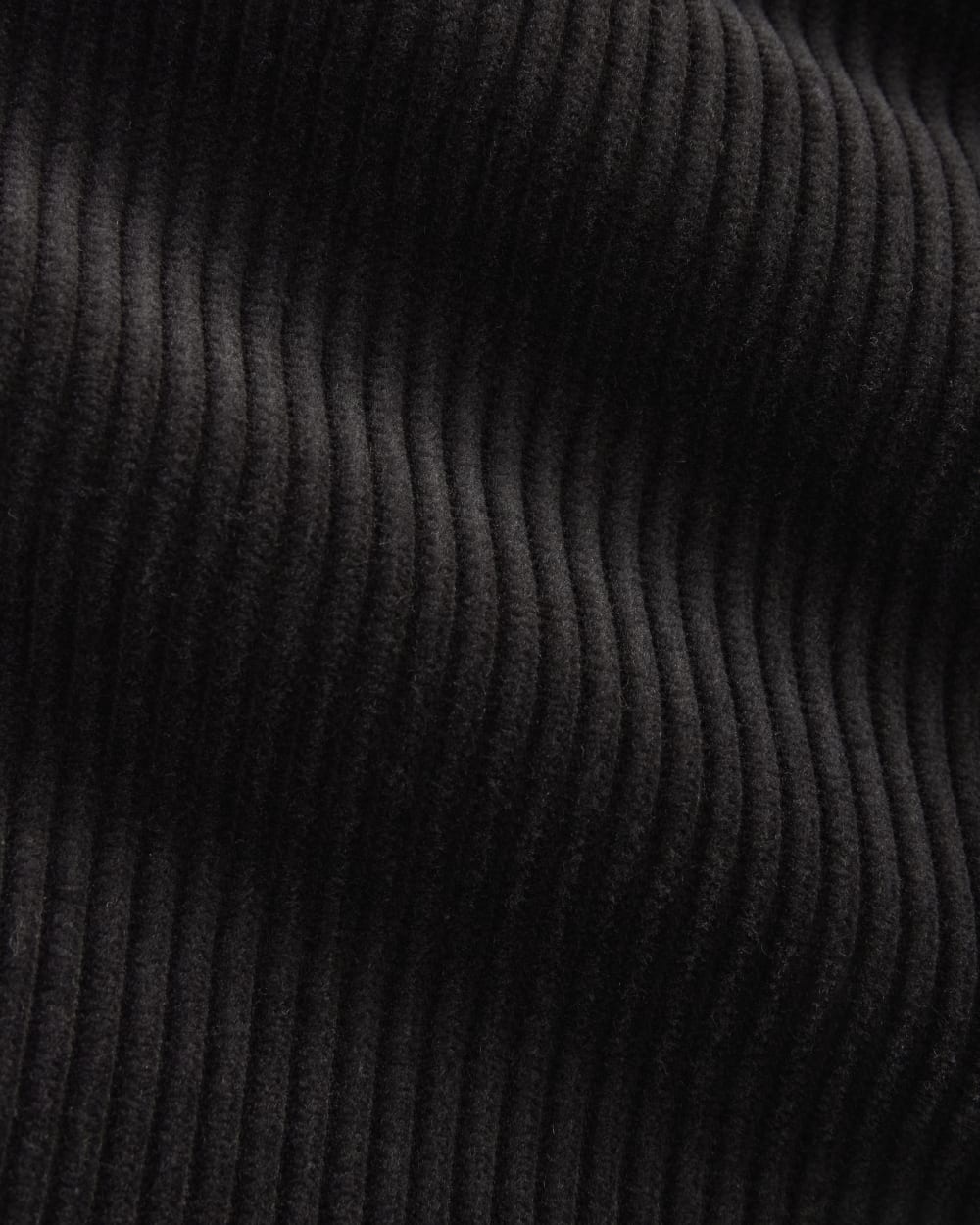 Wide Wale Corduroy Trouser | Black