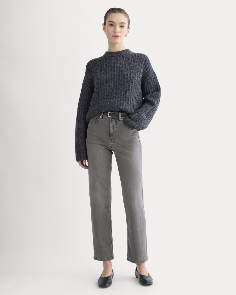 The Way-High® Jean 2.0 | Faded Black | 29.5” Inseam