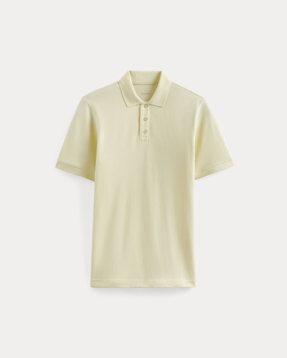 The Pique Polo | Light Yellow