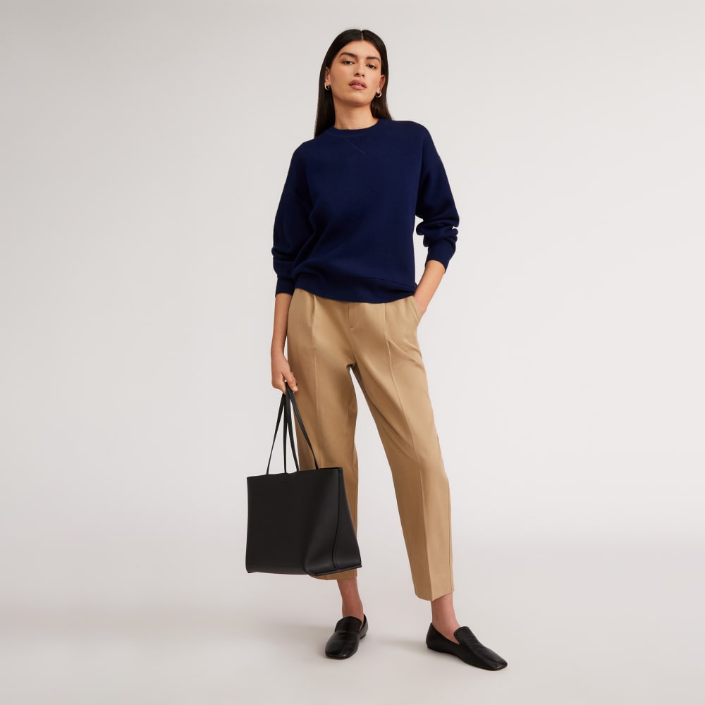 The Cotton-Merino Sweatshirt | Bright Navy